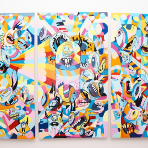 Life of Delusion Triptych by MAXX FIEST