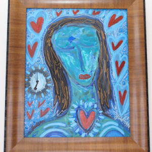 Blue Woman in Love by Julsan