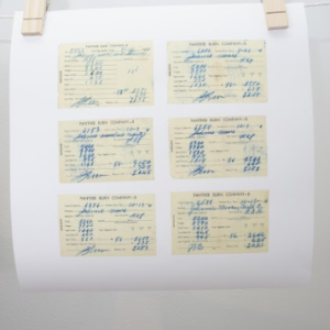Airing Receipts by Yolande Clark-Jackson