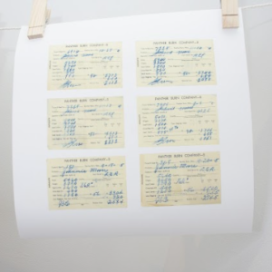 Airing Receipts by Yolande Clark-Jackson