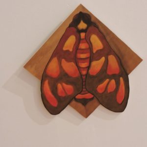 Red/Orange Tiger Moth