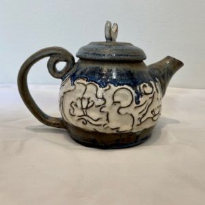White Rabbit Teapot by Anayansi Jones