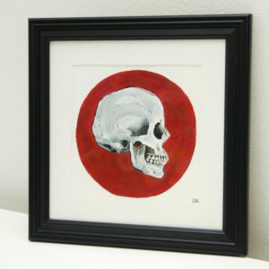 Skull Study II by Claire Mullinax