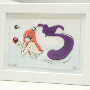 Mermaid Print by Nicole Kessler