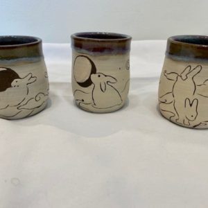 Usagi Cups by Anayansi Jones