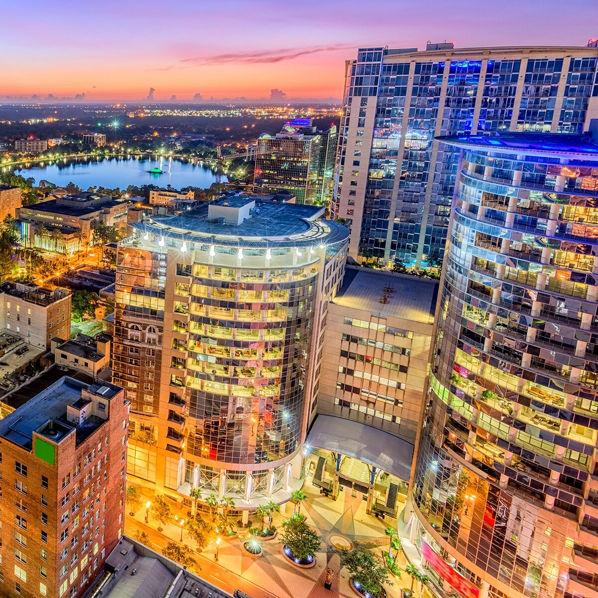 Orlando Florida Cityscape